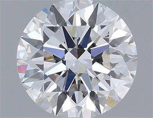 Picture of Lab Grown Diamond 1.12 Carats, Round with Ideal Cut, D Color, VVS2 Clarity and Certified by IGI