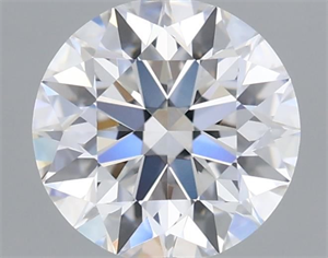 Picture of Lab Grown Diamond 1.12 Carats, Round with Excellent Cut, E Color, VVS1 Clarity and Certified by IGI