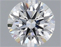 Lab Grown Diamond 1.12 Carats, Round with Excellent Cut, E Color, VVS1 Clarity and Certified by IGI