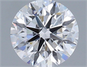 Lab Grown Diamond 1.10 Carats, Round with Excellent Cut, D Color, VS2 Clarity and Certified by IGI