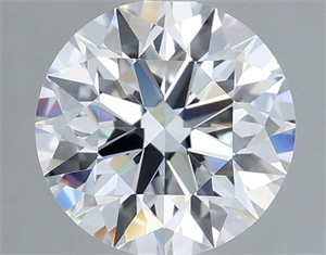 Picture of Lab Grown Diamond 1.37 Carats, Round with Excellent Cut, D Color, VVS2 Clarity and Certified by IGI