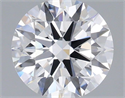 Lab Grown Diamond 1.09 Carats, Round with Ideal Cut, D Color, VS1 Clarity and Certified by IGI