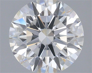 Picture of Lab Grown Diamond 1.09 Carats, Round with Ideal Cut, E Color, VS1 Clarity and Certified by IGI