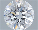 Lab Grown Diamond 1.17 Carats, Round with Very Good Cut, D Color, VVS2 Clarity and Certified by IGI
