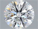 Lab Grown Diamond 1.42 Carats, Round with Excellent Cut, D Color, VVS2 Clarity and Certified by IGI