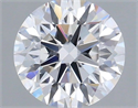 Lab Grown Diamond 1.43 Carats, Round with Excellent Cut, D Color, VS1 Clarity and Certified by IGI