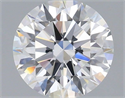 Lab Grown Diamond 1.09 Carats, Round with Ideal Cut, D Color, VS1 Clarity and Certified by IGI