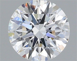 Picture of Lab Grown Diamond 1.07 Carats, Round with Ideal Cut, E Color, VVS2 Clarity and Certified by IGI