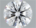 Lab Grown Diamond 1.07 Carats, Round with Ideal Cut, E Color, VVS2 Clarity and Certified by IGI