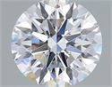Lab Grown Diamond 1.07 Carats, Round with Ideal Cut, E Color, VVS2 Clarity and Certified by IGI