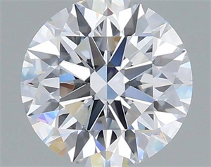 Picture of Lab Grown Diamond 1.07 Carats, Round with Ideal Cut, E Color, VVS2 Clarity and Certified by IGI