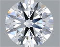 Lab Grown Diamond 1.07 Carats, Round with Ideal Cut, E Color, VVS2 Clarity and Certified by IGI