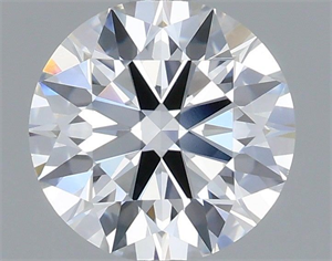 Picture of Lab Grown Diamond 1.07 Carats, Round with Ideal Cut, E Color, VVS2 Clarity and Certified by IGI