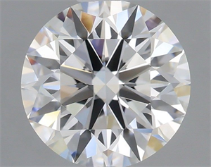 Picture of Lab Grown Diamond 1.09 Carats, Round with Ideal Cut, E Color, VVS2 Clarity and Certified by IGI