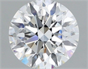 Lab Grown Diamond 1.06 Carats, Round with Excellent Cut, D Color, VVS2 Clarity and Certified by IGI