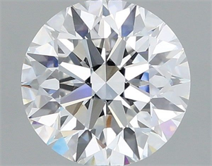 Picture of Lab Grown Diamond 1.06 Carats, Round with Excellent Cut, D Color, VVS2 Clarity and Certified by IGI