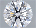 Lab Grown Diamond 1.15 Carats, Round with Ideal Cut, D Color, VS1 Clarity and Certified by IGI