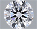 Lab Grown Diamond 1.13 Carats, Round with Ideal Cut, D Color, VS1 Clarity and Certified by IGI