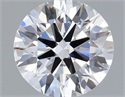 Lab Grown Diamond 1.13 Carats, Round with Ideal Cut, D Color, VS1 Clarity and Certified by IGI