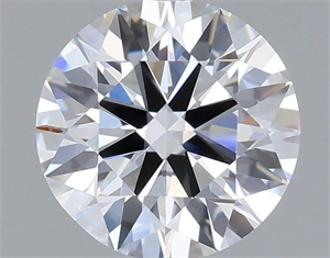 Picture of Lab Grown Diamond 1.13 Carats, Round with Ideal Cut, D Color, VS1 Clarity and Certified by IGI