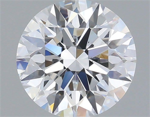 Picture of Lab Grown Diamond 1.13 Carats, Round with Excellent Cut, D Color, VS1 Clarity and Certified by IGI