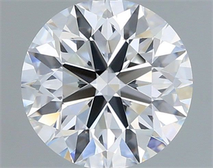 Picture of Lab Grown Diamond 1.07 Carats, Round with Excellent Cut, D Color, VVS2 Clarity and Certified by IGI