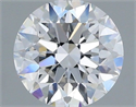 Lab Grown Diamond 1.13 Carats, Round with Excellent Cut, D Color, VS1 Clarity and Certified by IGI