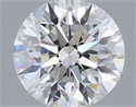 Lab Grown Diamond 1.13 Carats, Round with Excellent Cut, D Color, VS1 Clarity and Certified by IGI