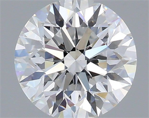 Picture of Lab Grown Diamond 1.13 Carats, Round with Excellent Cut, D Color, VS1 Clarity and Certified by IGI