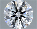 Lab Grown Diamond 1.16 Carats, Round with Ideal Cut, E Color, VS1 Clarity and Certified by IGI