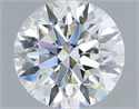 Lab Grown Diamond 1.16 Carats, Round with Excellent Cut, F Color, VS1 Clarity and Certified by IGI