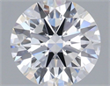 Lab Grown Diamond 1.07 Carats, Round with Ideal Cut, D Color, VVS2 Clarity and Certified by IGI