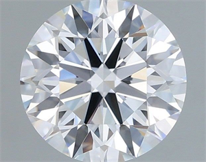 Picture of Lab Grown Diamond 1.07 Carats, Round with Excellent Cut, D Color, VVS2 Clarity and Certified by IGI