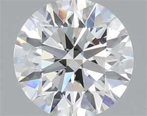 Picture of Lab Grown Diamond 1.08 Carats, Round with Ideal Cut, E Color, VVS2 Clarity and Certified by IGI