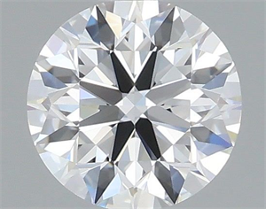 Picture of Lab Grown Diamond 1.08 Carats, Round with Ideal Cut, E Color, VVS2 Clarity and Certified by IGI