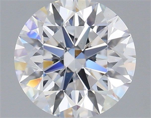 Picture of Lab Grown Diamond 1.08 Carats, Round with Ideal Cut, D Color, VS1 Clarity and Certified by IGI