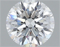 Lab Grown Diamond 1.08 Carats, Round with Excellent Cut, E Color, VVS2 Clarity and Certified by IGI