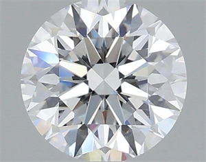 Picture of Lab Grown Diamond 1.08 Carats, Round with Excellent Cut, E Color, VVS2 Clarity and Certified by IGI