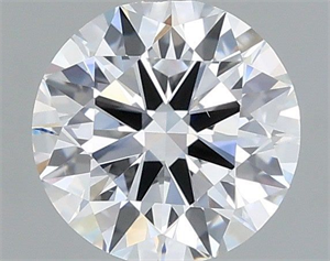Picture of Lab Grown Diamond 1.08 Carats, Round with Ideal Cut, D Color, VS1 Clarity and Certified by IGI