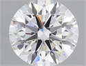 Lab Grown Diamond 1.08 Carats, Round with Excellent Cut, E Color, VVS2 Clarity and Certified by IGI