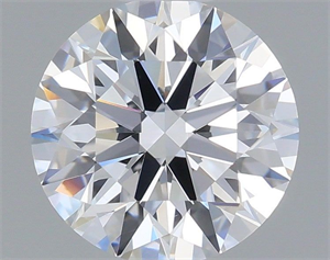 Picture of Lab Grown Diamond 1.08 Carats, Round with Ideal Cut, D Color, VS1 Clarity and Certified by IGI