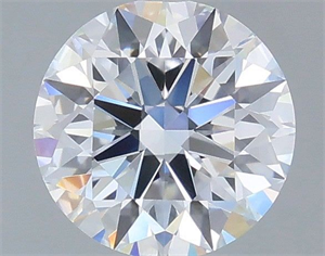 Picture of Lab Grown Diamond 1.10 Carats, Round with Ideal Cut, D Color, VS2 Clarity and Certified by IGI