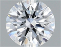 Lab Grown Diamond 1.06 Carats, Round with Ideal Cut, E Color, VVS2 Clarity and Certified by IGI