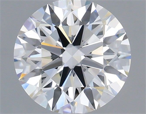 Picture of Lab Grown Diamond 1.09 Carats, Round with Ideal Cut, E Color, VVS2 Clarity and Certified by IGI