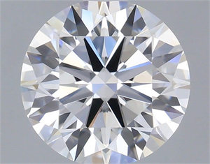 Picture of Lab Grown Diamond 1.09 Carats, Round with Ideal Cut, E Color, VVS2 Clarity and Certified by IGI