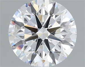 Picture of Lab Grown Diamond 1.08 Carats, Round with Excellent Cut, E Color, VVS2 Clarity and Certified by IGI