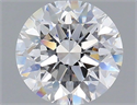 Lab Grown Diamond 1.16 Carats, Round with Excellent Cut, D Color, VS1 Clarity and Certified by IGI