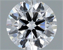 Lab Grown Diamond 1.16 Carats, Round with Excellent Cut, D Color, VS1 Clarity and Certified by IGI