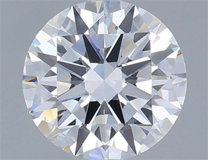 Picture of Lab Grown Diamond 1.10 Carats, Round with Excellent Cut, D Color, VS2 Clarity and Certified by IGI