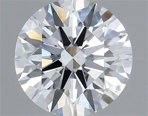 Picture of Lab Grown Diamond 1.10 Carats, Round with Ideal Cut, E Color, VS2 Clarity and Certified by IGI